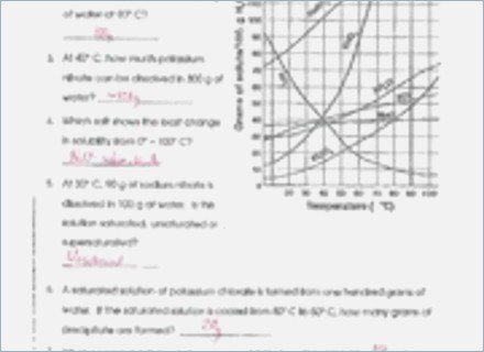 Reading Solubility Curves Worksheet Answers â Webmart Me